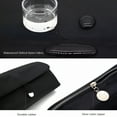 thumbnail image 6 of GASTROPOD Portable Makeup Brush Organizer Holder for Travel, Holds 20+ Brushes, Cosmetic Bag Roll-up Case Pouch, 6 of 7