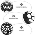 thumbnail image 3 of OUNONA 10Pcs Pool Table Replacement Pockets Black Billiard Net Storage Basket Tpe Material, 3 of 8