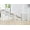 White, variant on Freestanding Wire Pet Gate for Dogs, 30 inches Tall Dog Gate for The Houes, Doorway, Stairs, Pet Puppy Safety Fence, 3 Panels