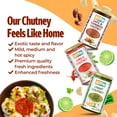thumbnail image 4 of Ashoka Medium Spiced Pakora Chutney | Made with Tamarind, Green Chili & Ginger | Authentic Indian Recipe | Vegan | Kosher Certified | Condiment for Veggies and Proteins | Since 1932 | Pack of 2, 4 of 7