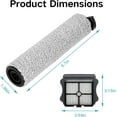thumbnail image 4 of VACUSHOP Brush Roller for Tinec Floor ONE S3 Vacuum Cleaner Replacement Heapa Filter Vacuum All-in-one, 4 of 6