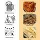 thumbnail image 4 of - Korean dried squid - Soft and chewy texture squid (Spicy, Butter, Roasted) (Mix - 2 pack), 4 of 5