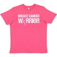 thumbnail image 3 of Inktastic Breast Cancer Warrior Youth T-Shirt, 3 of 5