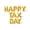 Gold, variant on Letter Balloons - HAPPY TAX DAY 16" Inch Alphabet Letters Foil Mylar Balloon Easter Party Banner (White)