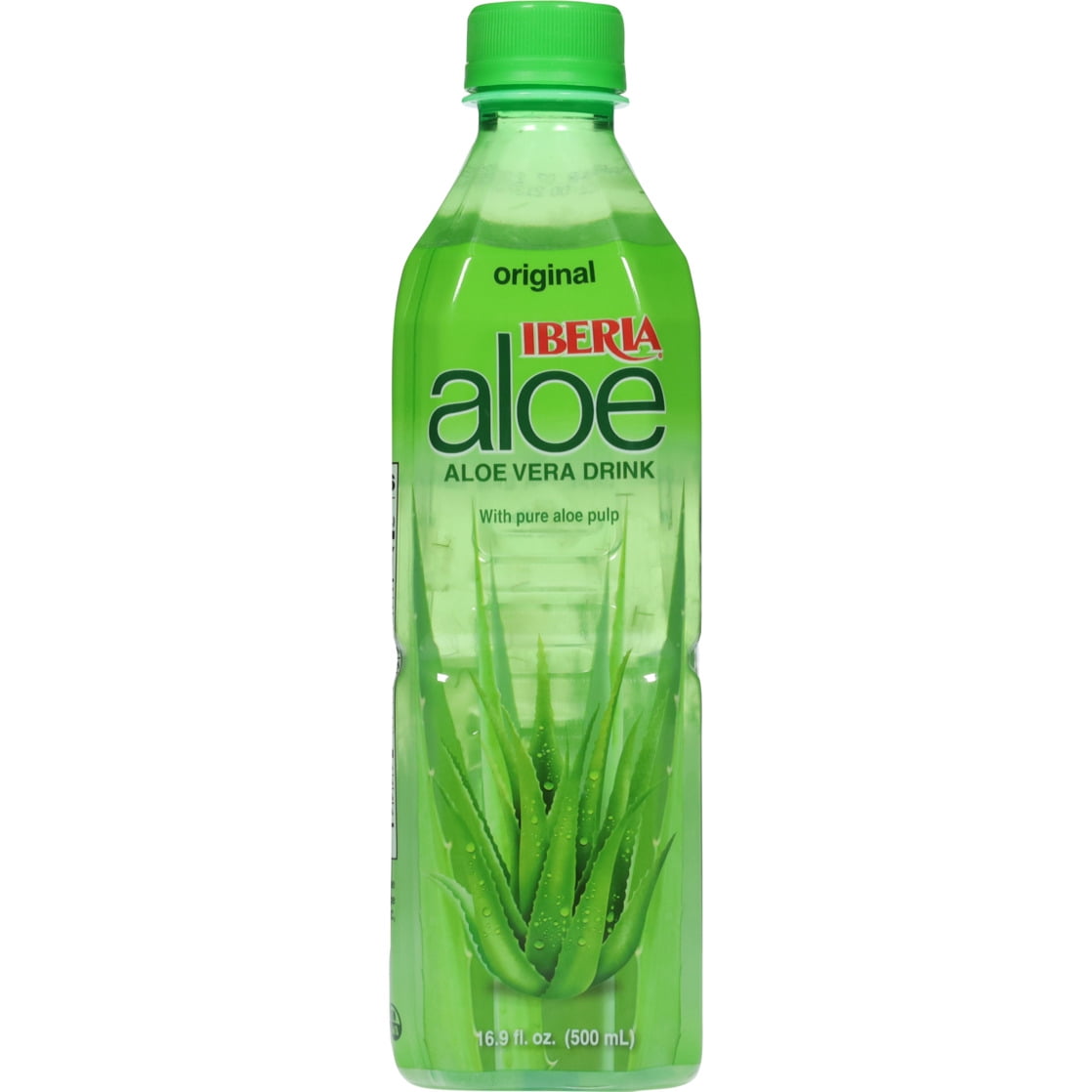 Iberia Original Aloe Vera Drink 16.9 fl oz Smooth Texture and Natural Flavor