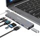 thumbnail image 1 of Adaptador USB C MoKin 7 en 2 con HDMI 4K, 2 USB 3.0 para MacBook Pro, 1 of 6