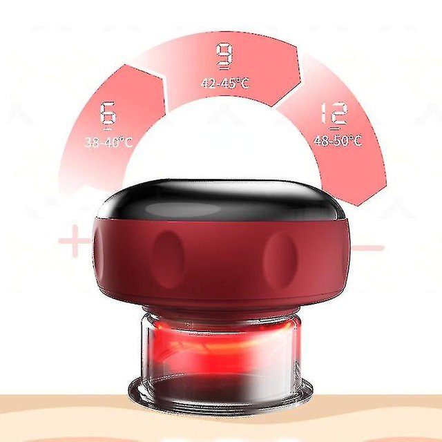 Masajeador eléctrico con ventosas al vacío Ems Ventosas, terapia magnética anticelulítica, raspado Guasha, quemador de grasa y adelgazamiento