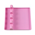 thumbnail image 3 of ZOUSSIQI Kitchen Ladle Holder Mat Silicone Spoon Rest Pad Cooking Shelf Stand Tool Pink JU316-129503, 3 of 6