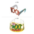 thumbnail image 2 of Bulk 100th Day of School Crowns & Glasses, Apparel Accessories, 100th Day of School, 48 Pieces, 2 of 3