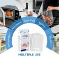 thumbnail image 3 of Mainstays Pre-Cut Vacuum Seal Bags, 1 Quart, 25 Count,Clear, 3 of 5