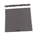 thumbnail image 3 of Terraxo Car Roller Blind Cover Center Console Roller Blind Sliding Cover Center Console Cup Holder Slide Roller Cover Auto Console Cup Holder Roller Blind Cover Robust PC Pp Build Suitable Brown, 3 of 8