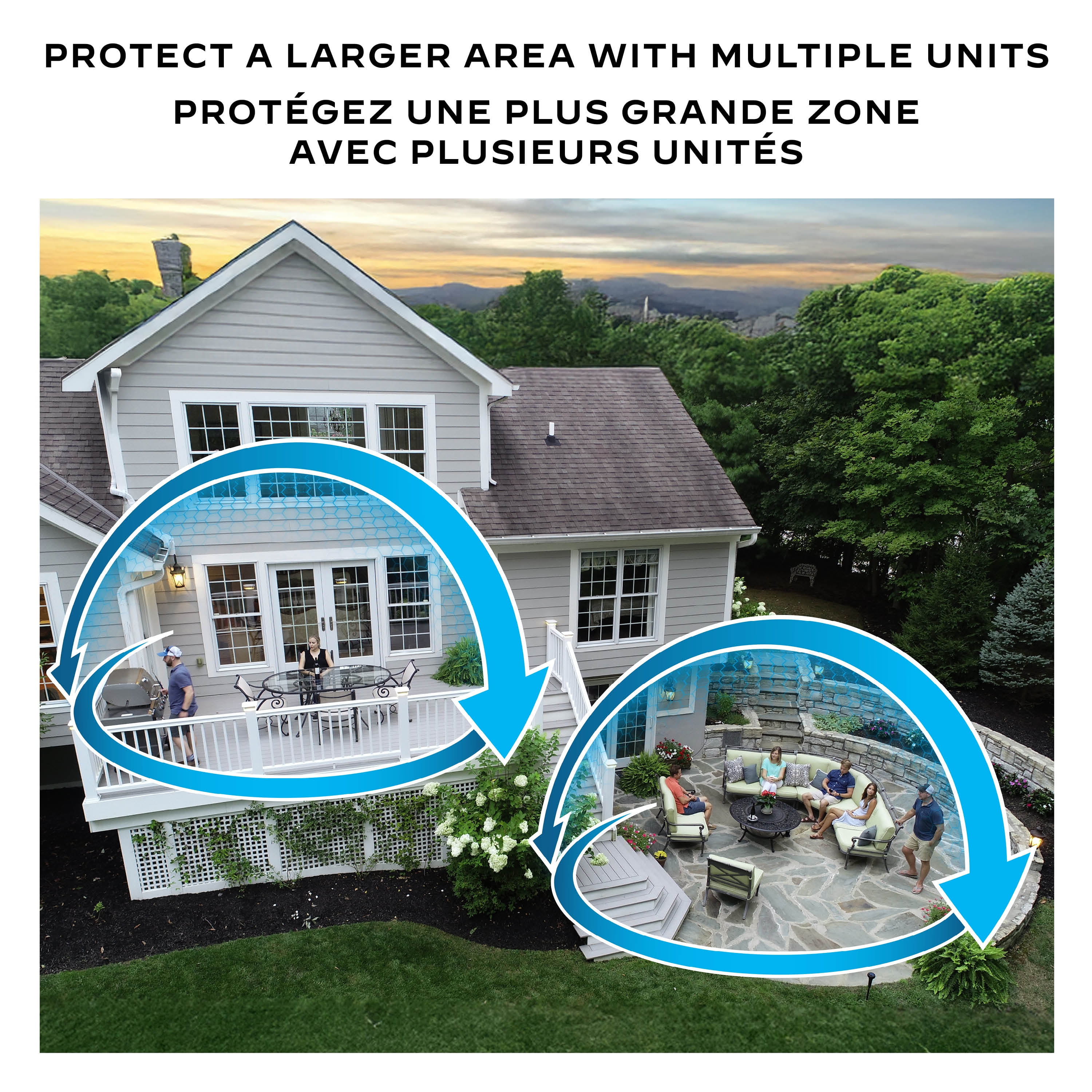 Thermacell Mosquito Repellent, Patio Shield - Linen, Mosquito Repellent Device