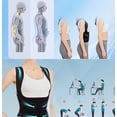 thumbnail image 2 of LASIEYO Back Brace and Posture Corrector for Women and Men Back Straightener Hunchback Correction Full Back Support Relief Back Pain-M, 2 of 9
