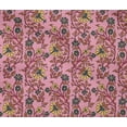 thumbnail image 4 of oneOone Cotton Flex Fabric Leaves & Floral Block Print Sewing Fabric BTY 40 Inch Wide, 4 of 4