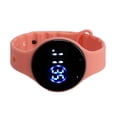 thumbnail image 3 of Reloj Digital para Niños Bling Bling Correa de Silicona Resistente al Agua Rosa Claro, 3 of 14