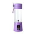 thumbnail image 2 of Exprimidor Eléctrico 400Ml Multifuncional 6 Cuchillas De Acero Inoxidable 1500Mah Usb Recargable 21W Motor Potente Agitador De Frutas Mezclador Guardurnaity HA026777-02, 2 of 3