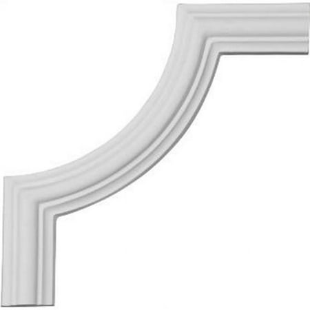 

Ekena Millwork - Bradford Smooth Panel Moulding Corner
