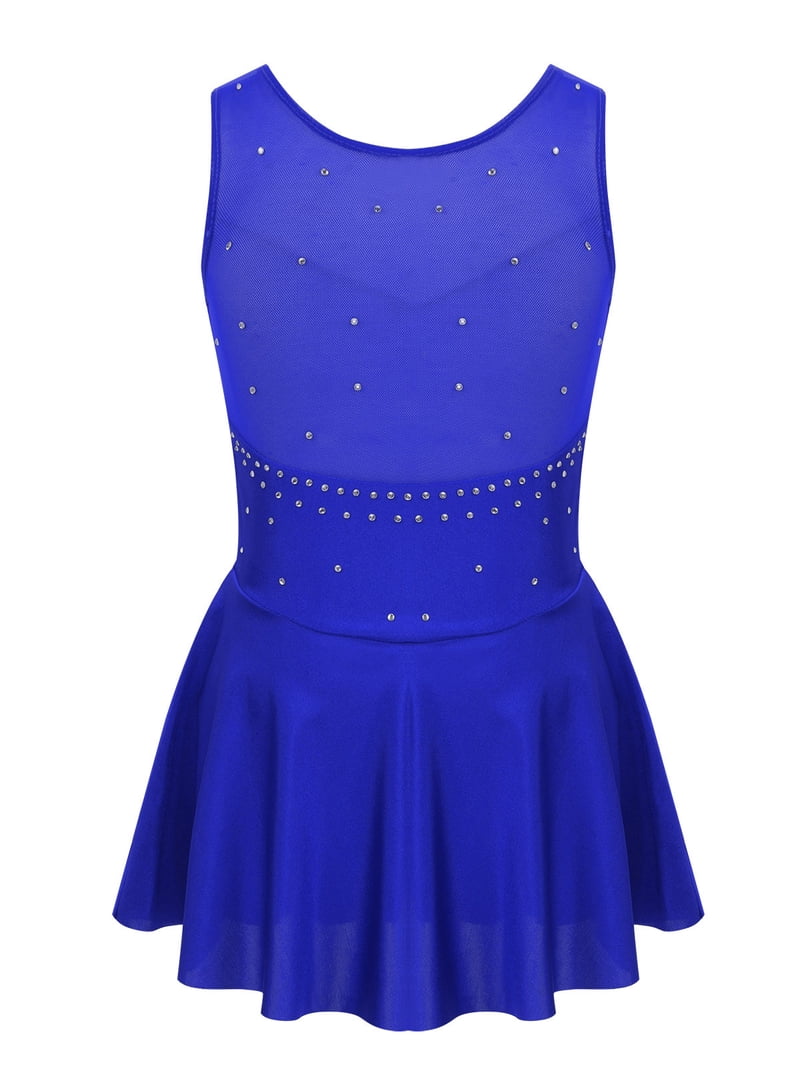 DPOIS Kids Girls Sleeveless Sparkly Rhinestone Ballet Leotard Dress Blue 14 - Walmart.com DPOIS Kids Girls Sleeveless Sparkly Rhinestone Ballet Leotard Dress Blue 14 - Walmart.com