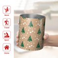 thumbnail image 5 of 12oz Coffee Tumblers Brown Christmas Tree Pattern Stainless Steel Vacuum Insulated Travel Tumbler Coffee Cups Mug with Lid and Straw with Cleaning Brush for Cold & Hot Drinks, 5 of 5