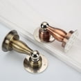 thumbnail image 5 of Tope de puerta de acero inoxidable sin perforar 2 piezas（cobre）, 5 of 5
