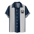 thumbnail image 1 of Men's Hawaiian Printed Button Short Sleeve Shirts Men's Casual Fashion Short Sleeve Shirts3XL, 1 of 4