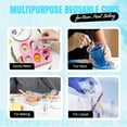 thumbnail image 3 of Paquete de 100 tazas medidoras graduadas desechables de 10 onzas para mezclar, medidas en ml y onzas, tazas reutilizables multiusos para pintura, resina epoxi, manchas, vasos mezcladores lí, 3 of 9