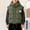 Army Green, variant on Wangmeiwg Warm Boys Down Vest Outerwear for Autumn Winter Seasons Lightweight Insulated Sleeveless Jacket 3-4 Years Black