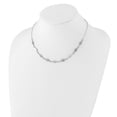 thumbnail image 5 of Auriga Fine Jewelry 925 Sterling Silver Rh-plated Polished and Scratch Finish with 1in Extender Necklace for Women 18", 5 of 5