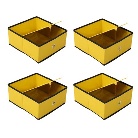 Foldable Storage Bins Cubes Fabric Cubby Basket Drawers