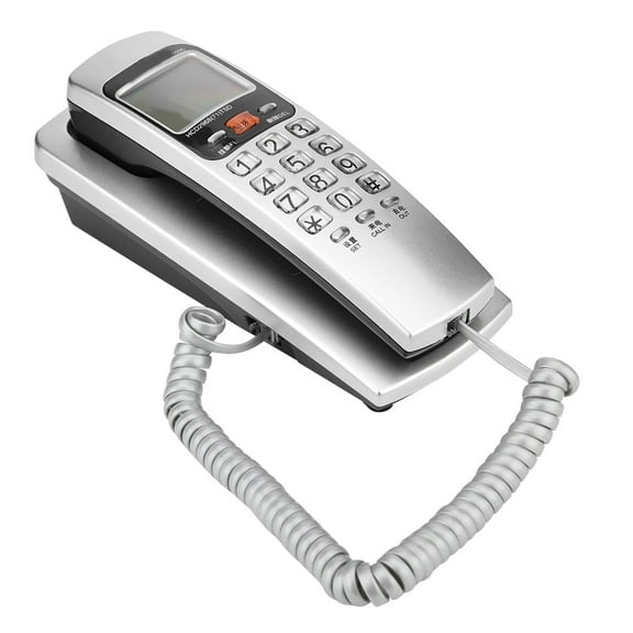 ANGGREK Corded Phone - Telephone for Seniors - Phone for Hearing impaired - Retro Novelty Telephone for Home -Big Button - Support Callback and One-key Replays