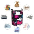thumbnail image 4 of Hello Kitty Laundry Hamper, Dirty Clothes Hamper Storage Basket for Bathroom Bedrooms, Circular Hamper with Handles, Gifts for Boys Girls Men Women, 4 of 8