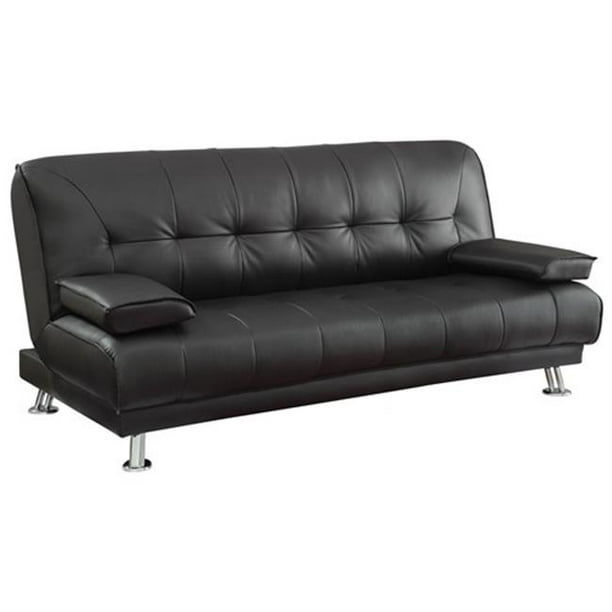 Walmart Futon Leather - Walnew Modern Pu Leather Convertible Futon With