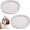 Grey, variant on Silicone Dog Food Plate Shallow Dog Bowl Flat Cat Dish 1 Pack Small Puppy Plates for Small Dogs and Cats Whisker Fatigue Pet Feeding Bowls for Dry and Wet Food (Yellow)