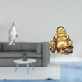 thumbnail image 2 of Figura De Resina Coleccionable De Buda Pingüino, Adorno Decorativo Feng Shui, Estatua Sonriente Para Inauguración De La Casa, Aniversario, Mesa, Dormitorio, Oficina., 2 of 8