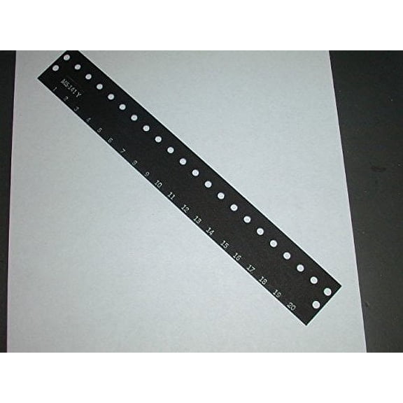 Cinch MS-20-141Y 20 Pos Terminal Block Marker (3 pack) - MS-20-141Y