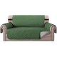 thumbnail image 1 of Funda de silla reversible para perros, mascotas, repelente al agua, funda de sofá, funda para silla, correas gruesas de 2.0 in, protector de silla antideslizante, asiento acolchado suave, ancho de hasta 21.0 in (sillón, marfil/beige)Viña/beigeAsiento de dos plazas de gran tamaño, 1 of 5
