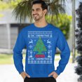 thumbnail image 3 of Ugly Christmas Sweater, Xmas Holiday Mens Womens, Funny Santa Sweatshirt, Tree Dachshund Ugly Christmas Sweatshirt Womens Mens, 3 of 5