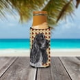 thumbnail image 3 of Carolines Treasures SC9540MUK Black Cocker Spaniel Fall Leaves Ultra Hugger for slim cans Slim Can multicolor, 3 of 6