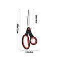 thumbnail image 3 of Lilixerw Left Handed Scissors Adults with Comfort Grip,Stainless Crafting Sharp Scissors for Office Home Use,Red, 3 of 6