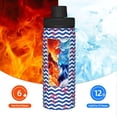 thumbnail image 5 of Fotbe Nautical Anchors Pattern 18 Oz Sports Insulated Kettle Vacuum Cup Stainless Steel Travel Mug Cup Thermal Flask,Insulated Kettle for Cycling Gym Basketball Outdoor, 5 of 7