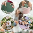 thumbnail image 4 of 4Pcs Half Ball Floral Foam 4.72x2.36inch Dry Floral Flower Foam Round Foam Block Green Foam Balls for Artificial Flowers Plant DIY Arrangement Wedding Decorations, 4 of 7