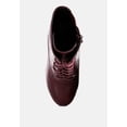thumbnail image 4 of Magdalene Croc High Heel Patform Boots, 4 of 10