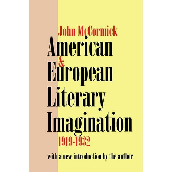 American and European Literary Imagination, (Paperback)
