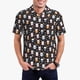 thumbnail image 1 of Fotbe Snowflake Cream Hot Cocoa Camiseta Polo de Golf para Hombre con Estampado – Camisa Deportiva Transpirable con Cuello Abotonado-Small, 1 of 6