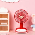 thumbnail image 4 of Ventilador de escritorio mini recargable por USB con viento ajustable de 3 velocidades, diseño portátil de mano y clip para dormitorio, oficina y exteriores., 4 of 7
