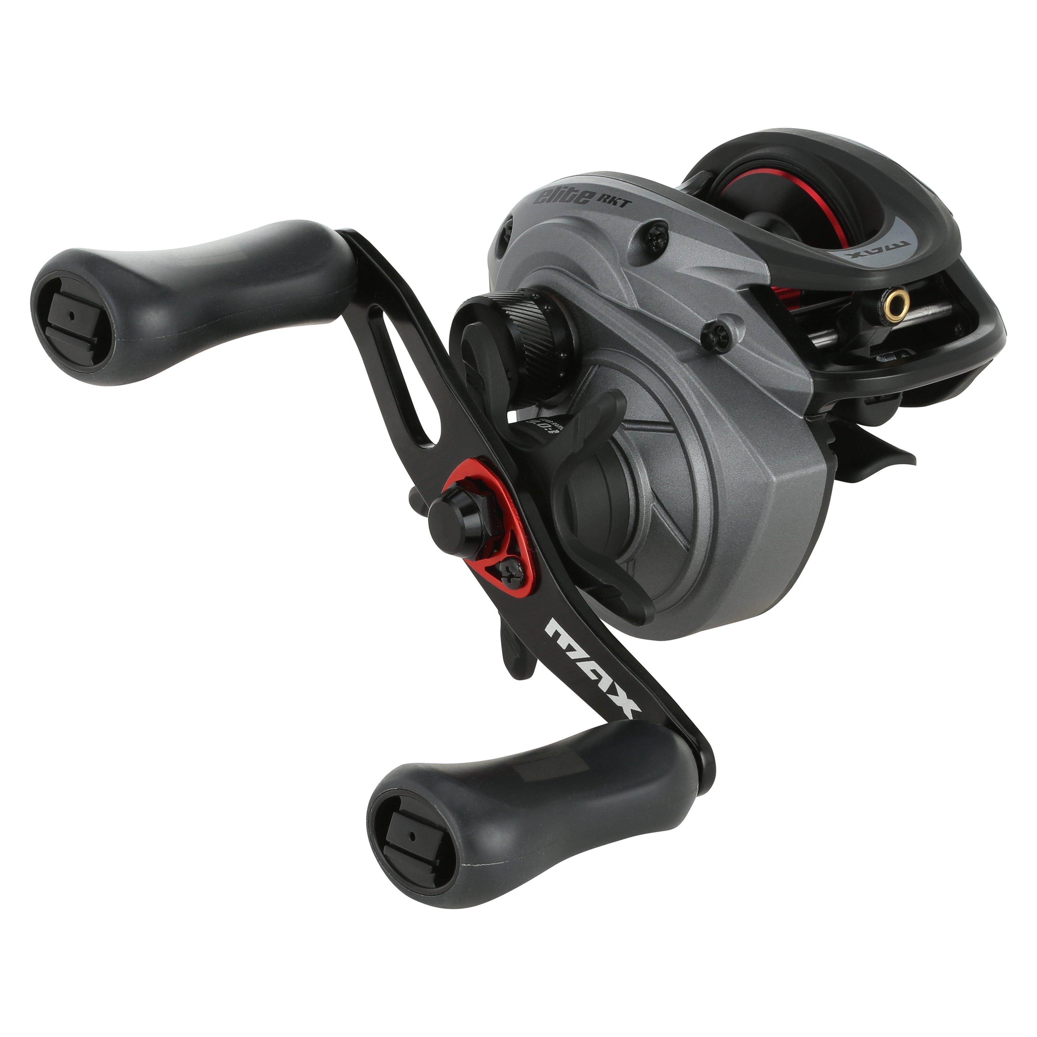 Abu Garcia Max Elite Low Profile Baitcast Fishing Reel, Right-Handed