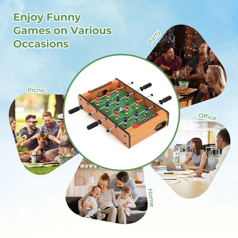 未開封　20インチ　Tabletop FOOSBALL Hey Play 20-Inch Mini Foosball Table - Includes 2 Balls and Score