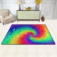 thumbnail image 3 of SKYSONIC Brush Gradient Color Area Rug Pad 24x36 Inch 100% Light Weight Polyester Fabric for Living Bedroom, 3 of 6