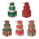 thumbnail image 3 of Yuarrent Cajas de regalo de Navidad de 3 uds., cajas de papel para exteriores, organizadores de dulces, regalos, adorno de embalaje de Kits de decoración para fiestas Rojo S, 3 of 6