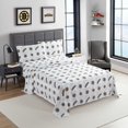 thumbnail image 2 of NHL Officially Licensed Boston Bruins Microfiber Bed Sheet Set - Twin, 2 of 5